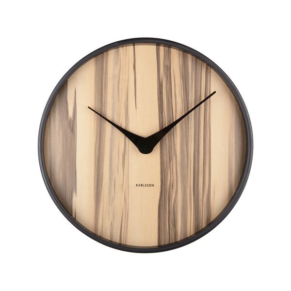 Nástenné hodiny ø 40 cm Wood Melange – Karlsson-image-2