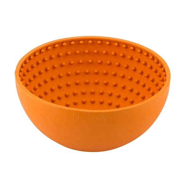 Lízacia miska Wobble Orange – LickiMat-image-1