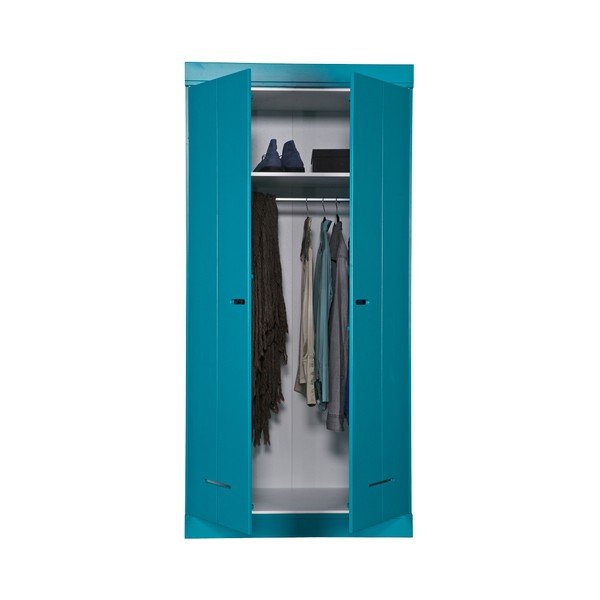 Dvojdverová skriňa Locker, petrol-image-4