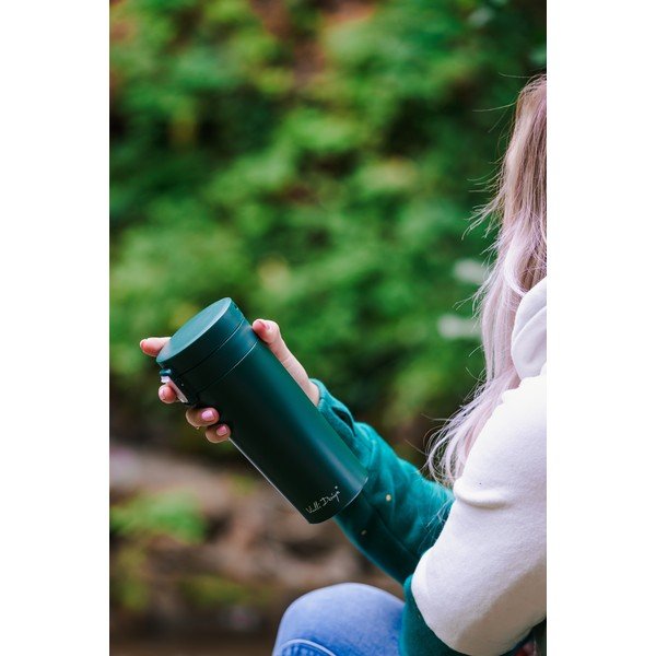 Zelený cestovný termohrnček Vialli Design Fuori, 400 ml-image-3