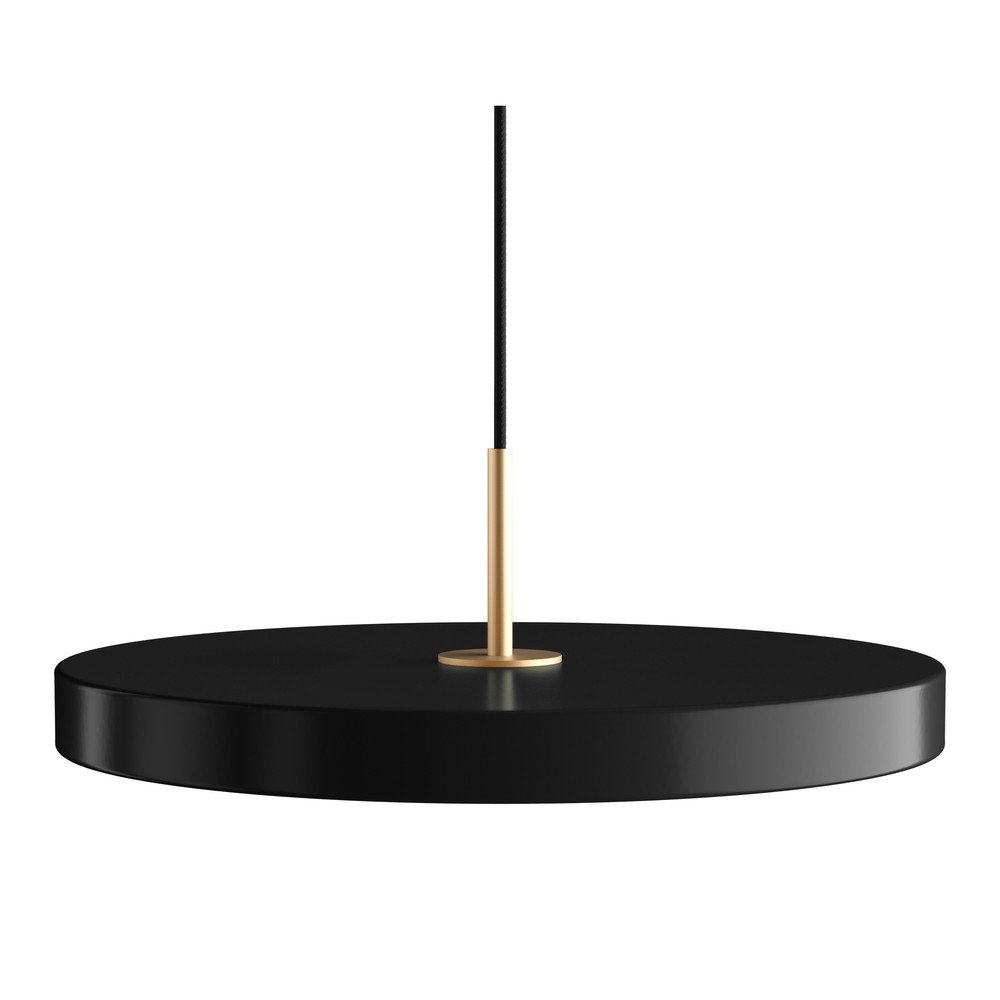 E-shop Čierne LED závesné svietidlo s kovovým tienidlom ø 43 cm Asteria Medium – UMAGE