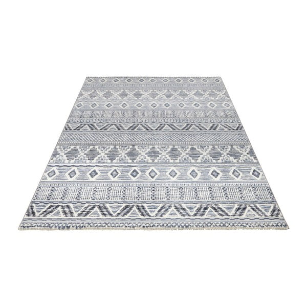 Modrý koberec Elle Decoration Arty Roanne, 120 × 170 cm-image-3