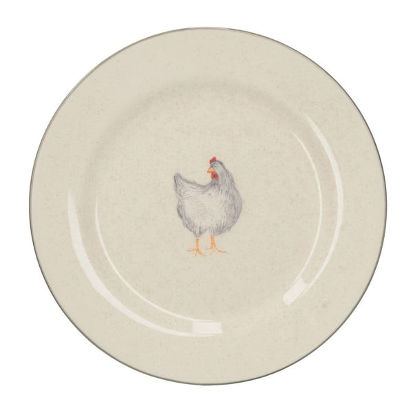 Keramický dezertní tanier Creative Tops Grey Hen