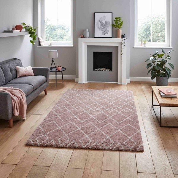 Ružový koberec 160x220 cm Royal Nomadic – Think Rugs-image-1