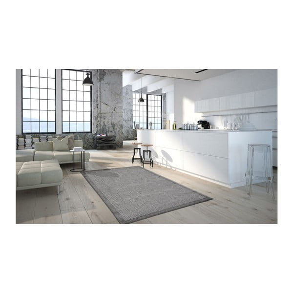 Sivý vonkajší koberec Floorita Chrome, 160 × 230 cm-image-3