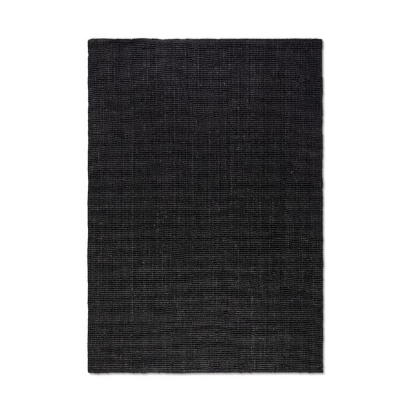 Čierny jutový koberec 120x170 cm Bouclé – Hanse Home