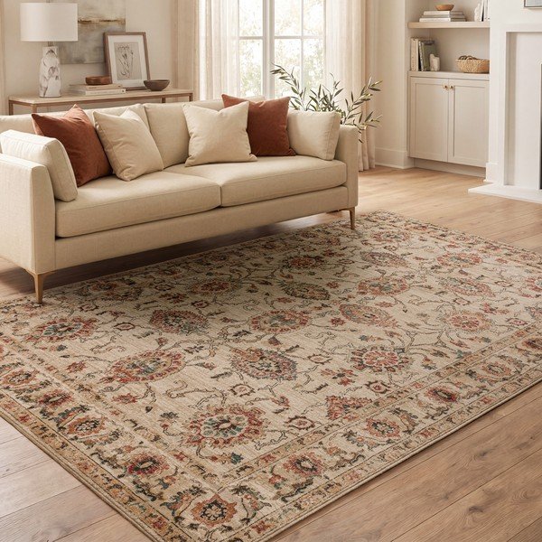 Béžový koberec 120x160 cm Raja – Asiatic Carpets-image-2