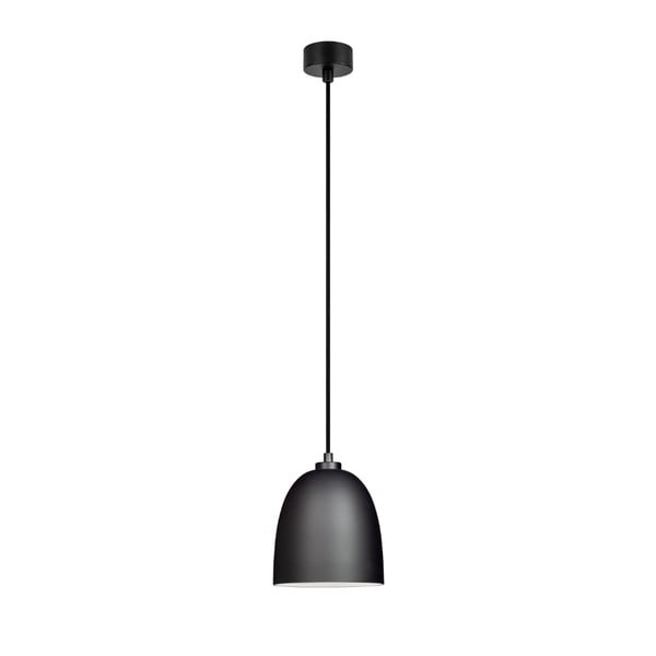 Čierne závesné svietidlo Sotto Luce Awa, ⌀ 17 cm