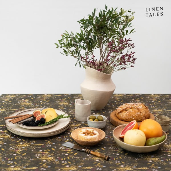 Ľanový obrus 140x300 cm Woodland – Linen Tales-image-1