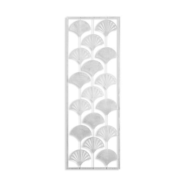 Kovová nástenná dekorácia 32x90 cm Gingko – Wallity