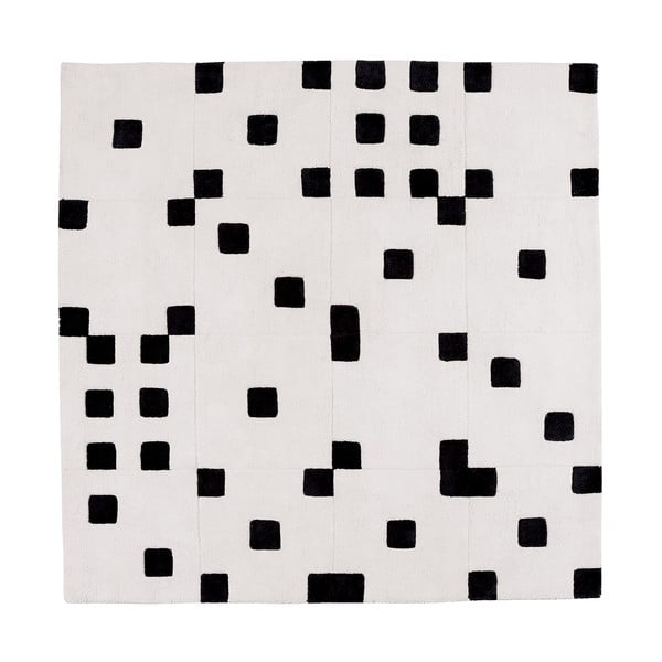 Krémový detský koberec 150x150 cm Matrix – Lilipinso