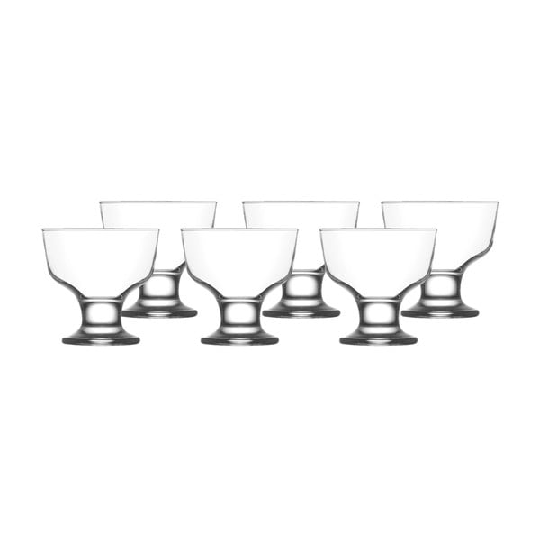 Sklenené misky v súprave 6 ks 0.285 l – Hermia