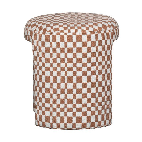 Oranžová čalúnená stolička Charlie – WOOOD-image-3