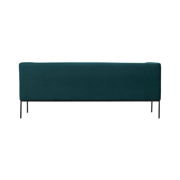 Petrolejovozelená zamatová dvojmiestna pohovka Windsor & Co Sofas Neptune-image-4