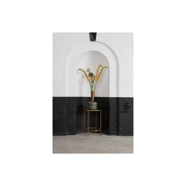 Mosadzný odkladací stolík v bronzovej farbe BePureHome Goddess, ⌀ 45,5 cm-image-4