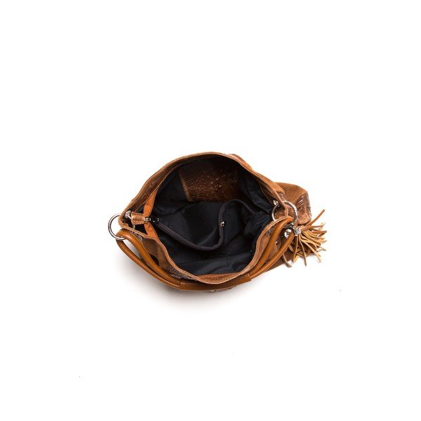 Kabelka Snake Cognac-image-3