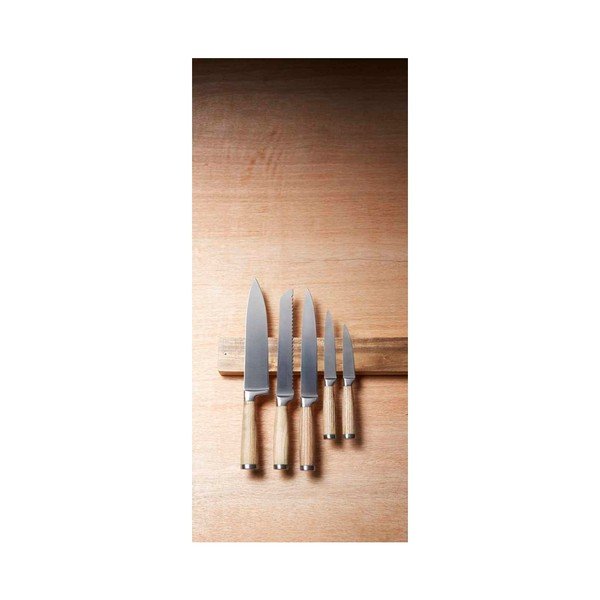 Nástenná magnetická lišta z akáciového dreva Kitchen Craft-image-3