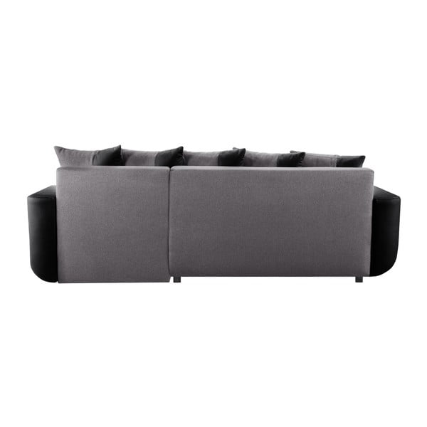 Čierno-sivá sedačka Interieur De Famille Paris Destin, pravý roh-image-2