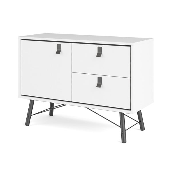 Biela komoda Tvilum Ry, 102 x 72 cm-image-2