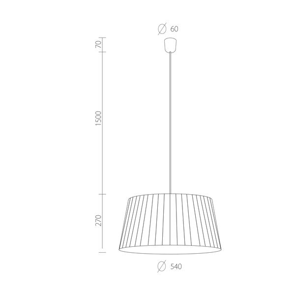 Biele stropné svietidlo Sotto Luce KAMI, Ø 54 cm-image-2