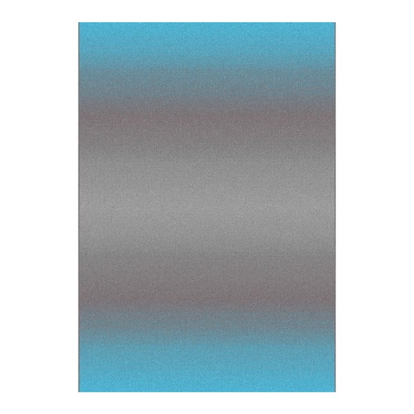 Sivo-modrý koberec Universal Boras, 57 × 110 cm