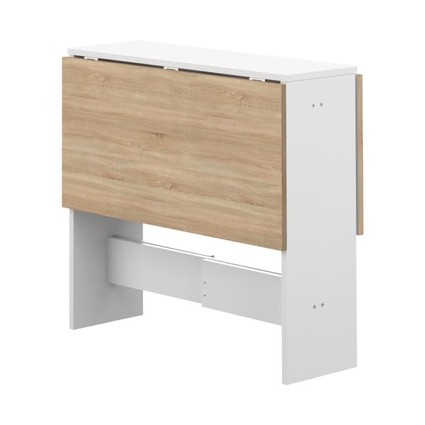 Rozkladací jedálenský stôl s doskou v dekore duba 76x28 cm Papillon – TemaHome-image-2