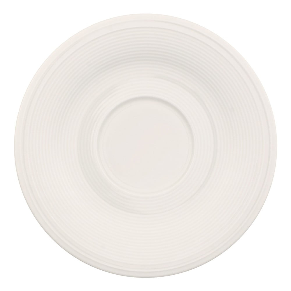Biely porcelánový tanierik Like by Villeroy & Boch, 15,5 cm