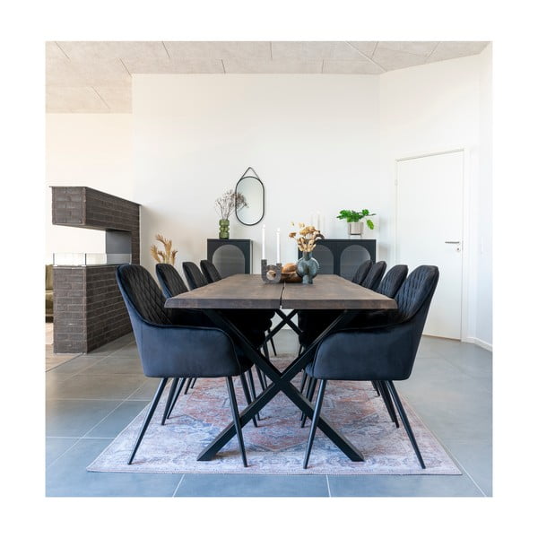 Modrý-oranžový koberec 300x200 cm Havana - House Nordic-image-1