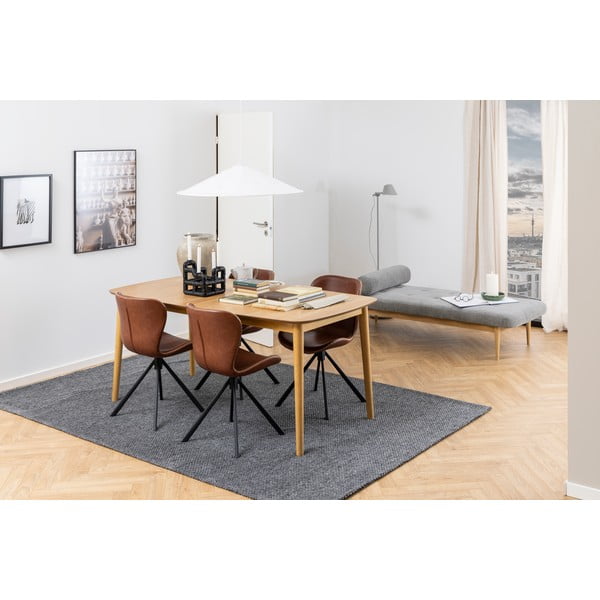 Koňakovohnedá jedálenská stolička Batilda – Actona-image-1