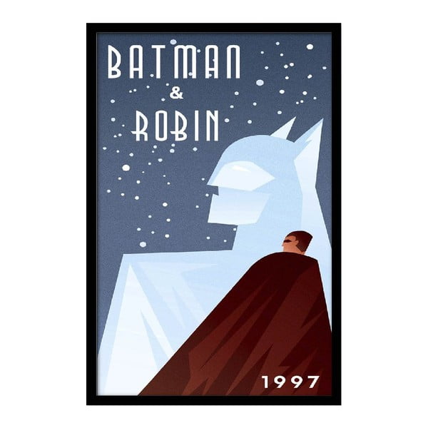 Plagát Batman & Robin, 35x30 cm