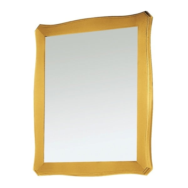 Nástenné zrkadlo v zlatej farbe Castagnetti