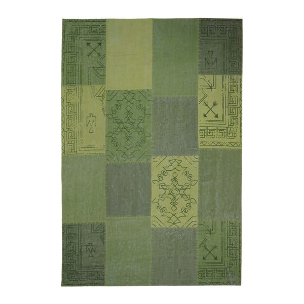 Zelený ručne tkaný koberec Kayoom Emotion, 160 x 230 cm