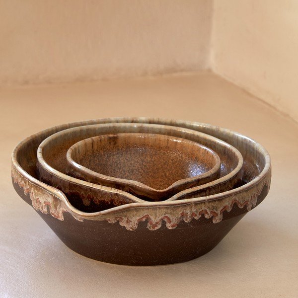 Tmavohnedá kameninová misa Poterie – Casafina-image-2