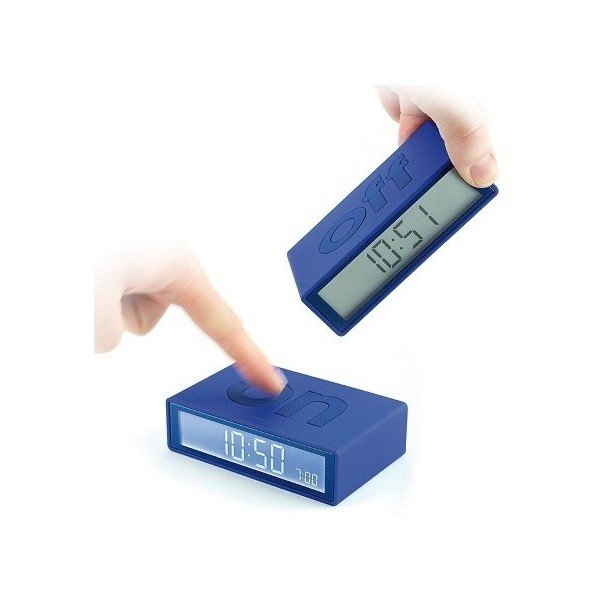 Preklápací budík Flip, biely-image-1