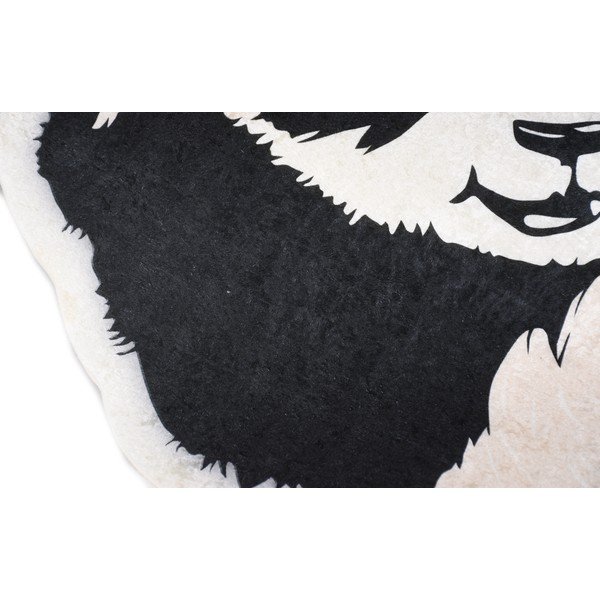 Čierno-biely detský koberec ø 120 cm Cuddly Panda – Vitaus-image-2
