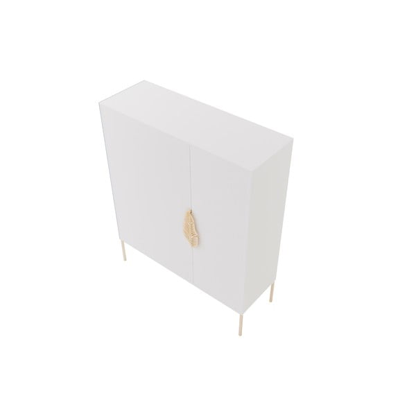 Biela skrinka na topánky Skandica Merlin-image-3