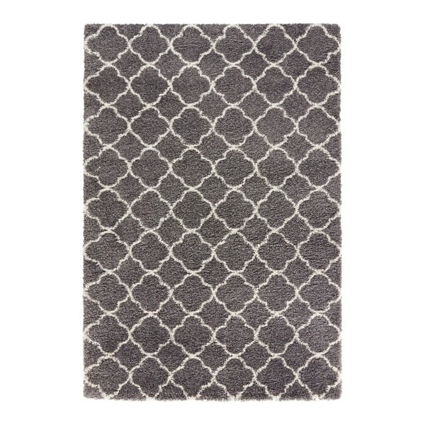 Tmavosivý koberec Mint Rugs Luna, 80 x 150 cm