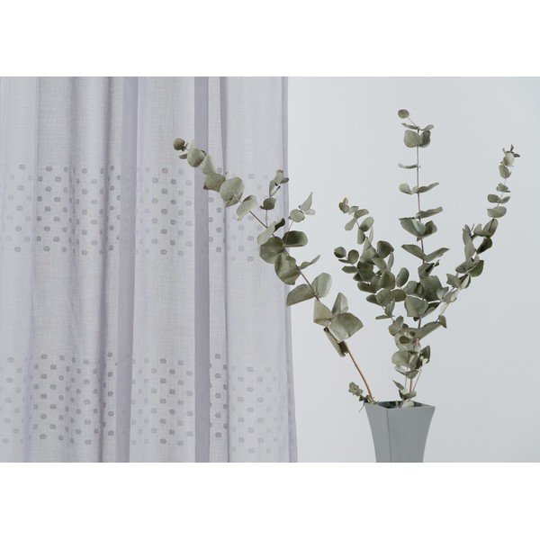 Sivá záclona 140x260 cm Aurea – Mendola Fabrics-image-2