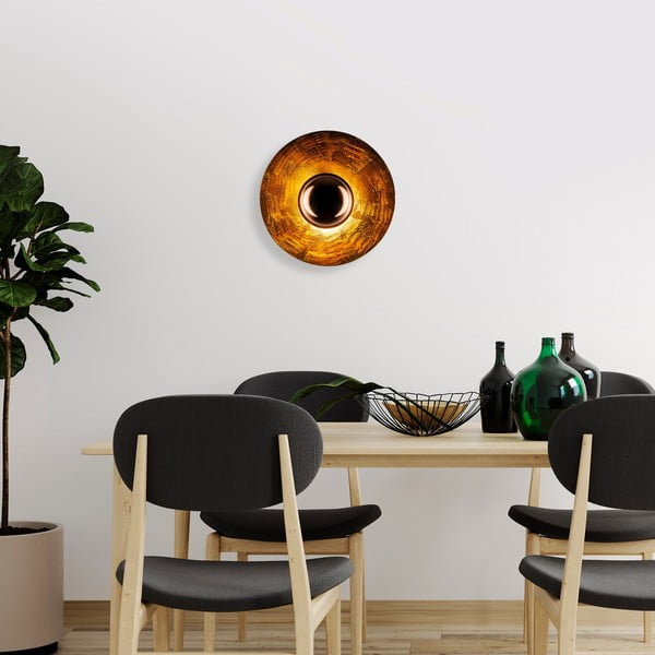 Nástenné svietidlo v medenej farbe ø 38 cm Kurt – Opviq lights-image-1