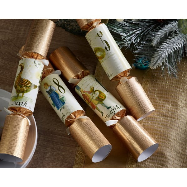 Vianočné crackery v súprave 12 ks 12 Days of Christmas – Robin Reed-image-1