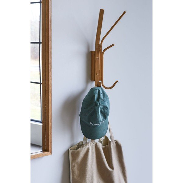 Bambusový nástenný vešiak Flex - Hübsch-image-1