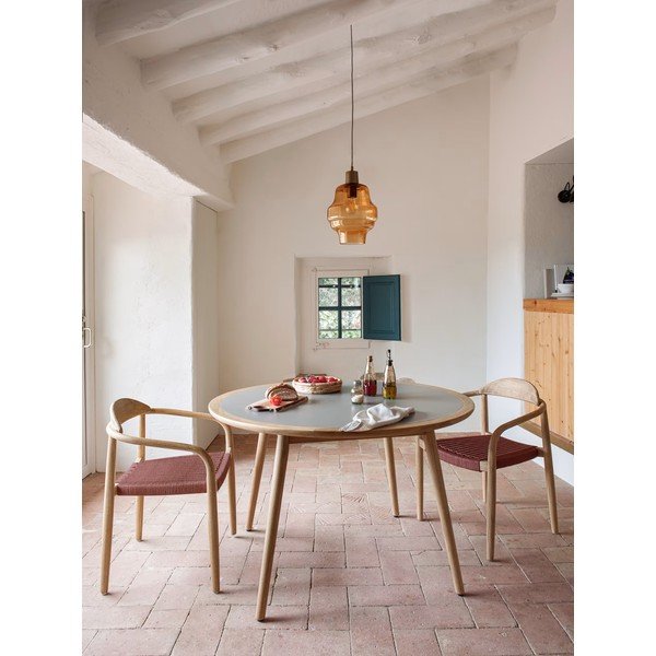 Záhradná stolička z eukalyptového dreva s opierkami Kave Home Glynis-image-4