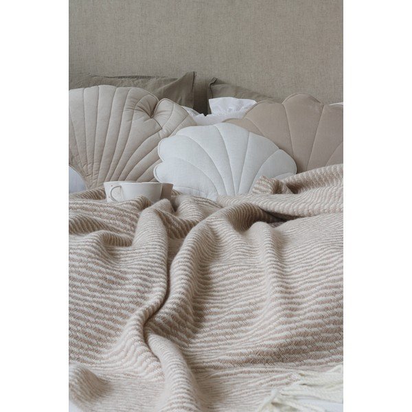 Vlnená deka 130x170 cm Sandy Beach - Moi Mili-image-1