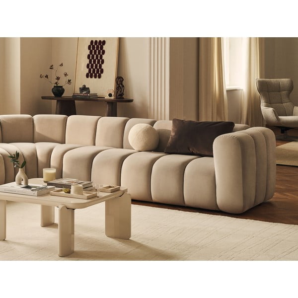 Tyrkysová ženilková modulárna rohová pohovka Lupine – Micadoni-image-4