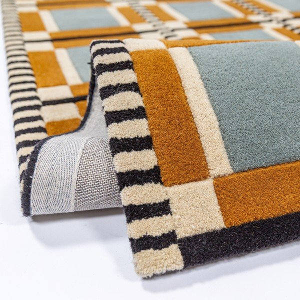 Ručne tkaný vlnený koberec 160x230 cm Quadro Wool – Flair Rugs-image-3