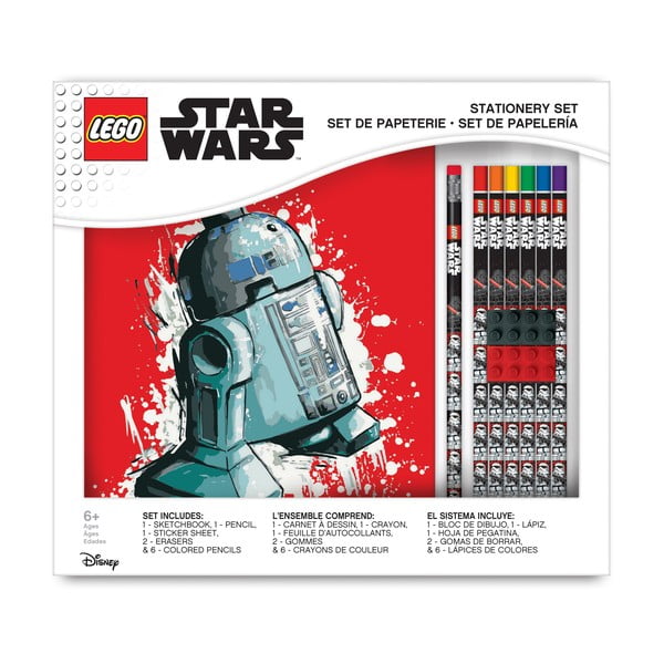 Set zápisníku a písacích potrieb LEGO® Star Wars