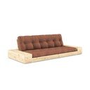 Rozkladacia pohovka v tehlovej farbe 244 cm Base – Karup Design