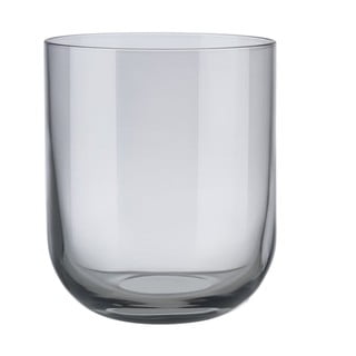 Sada 4 sivých pohárov na vodu Blomus Mira, 350 ml