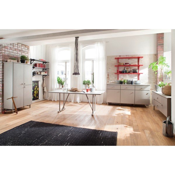 Červená nástenná policaTenzo Grain-image-1