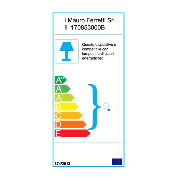 Biele stropné svietidlo Mauro Ferretti Net-image-3
